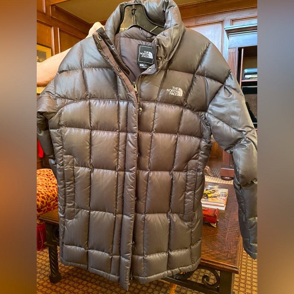 The North Face Gray Puffer Coat